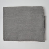 Gray Herringbone Brushed Flannel Fabric - 46" x 54"