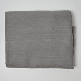 Gray Herringbone Brushed Flannel Fabric - 46" x 54"