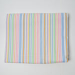 Pastel Stripes Quilting Weight Woven Fabric - 42" x 104"