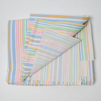 Pastel Stripes Quilting Weight Woven Fabric - 42" x 104"