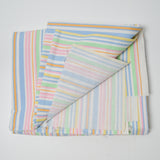 Pastel Stripes Quilting Weight Woven Fabric - 42" x 104"