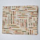 Pen Print Quilting Weight Woven Fabric - 44" x 108"