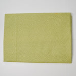 Faded Lime Green Floral Quilting Weight Woven Fabric - 44" x 60"