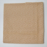 Tan Paisley Quilting Weight Woven Fabric - 42" x 50"