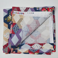 Geometric Reproduction 1800s Print Quilting Cotton Fabric - 42" x 68"