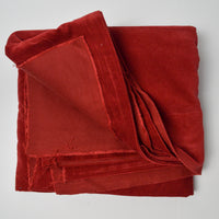 Brick Red Needlecord Fabric - 44" x 144"