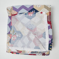 Geometric Reproduction 1800s Print Quilting Cotton Fabric - 41" x 112"