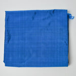 Vivid Blue + Black Iridescent Silky Woven Fabric - 42" x 144"