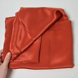 Muted Red Lightweight Silk Woven Fabric - 44" x 80"