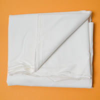 White Quilting Weight Woven Fabric - 46" x 100"