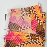 Colorful Patterned Quilting Weight Woven Fabric - 44" x 84"