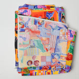 Colorful Cat 1995 Alexander Henry Quilting Weight Woven Fabric - 44" x 82"