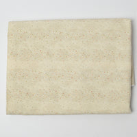 Light Beige Dots + Lines Print Quilting Weight Woven Fabric - 44" x 56"
