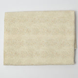 Light Beige Dots + Lines Print Quilting Weight Woven Fabric - 44" x 56"