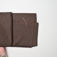 Brown Shirt-Weight Woven Fabric - 44" x 104"