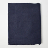 Midnight Blue Wool Blend Woven Fabric - 40" x 60" + Extra