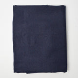 Midnight Blue Wool Blend Woven Fabric - 40" x 60" + Extra