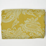 Yellow-Green + Light Green Jacquard Woven Fabric - 56" x 78"