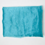 Blue-Green Sheer Chiffon Fabric - 25" x 192"