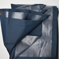 Navy Textured Woven Fabric with Water-Resistant Lining - 56" x 304"