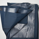 Navy Textured Woven Fabric with Water-Resistant Lining - 56" x 304"