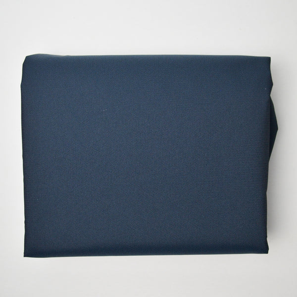 Navy Textured Woven Fabric with Water-Resistant Lining - 56" x 304"