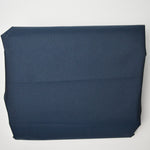 Navy Textured Woven Fabric with Water-Resistant Lining - 56" x 320"