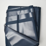 Navy Textured Woven Fabric with Water-Resistant Lining - 56" x 320"