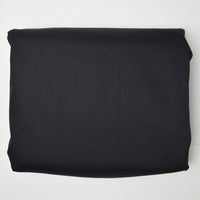 Black Polyester Medium-Weight Woven Fabric - 59" x 192"