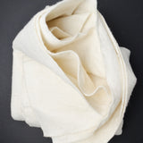 White Cotton Batting - 53" x 62"