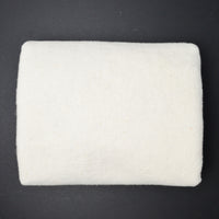 White Cotton Batting - 53" x 62"