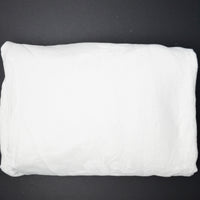 White Floral Damask Tablecloth - 72" x 90"