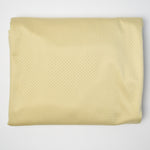 Light Yellow-Beige Shiny Mesh Fabric - 30" x 144"