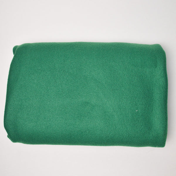 Green Fleece Fabric - 38" x 58"