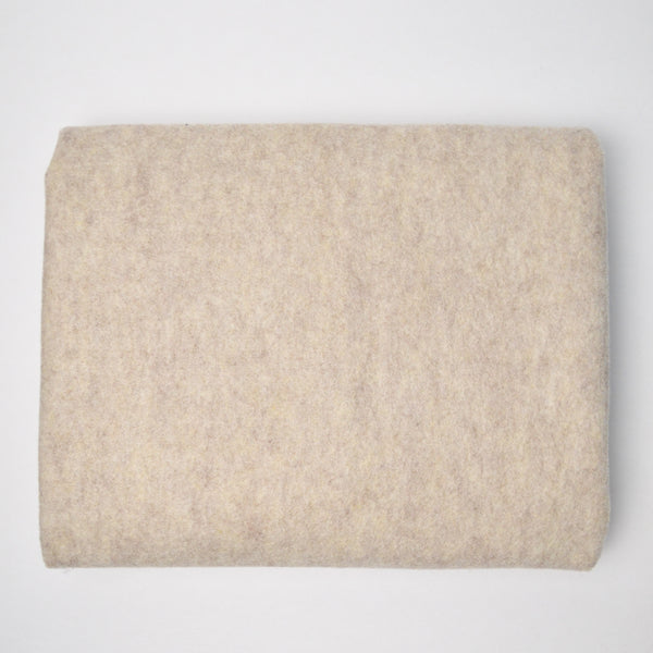 Beige Felt Fabric - 36" x 74"