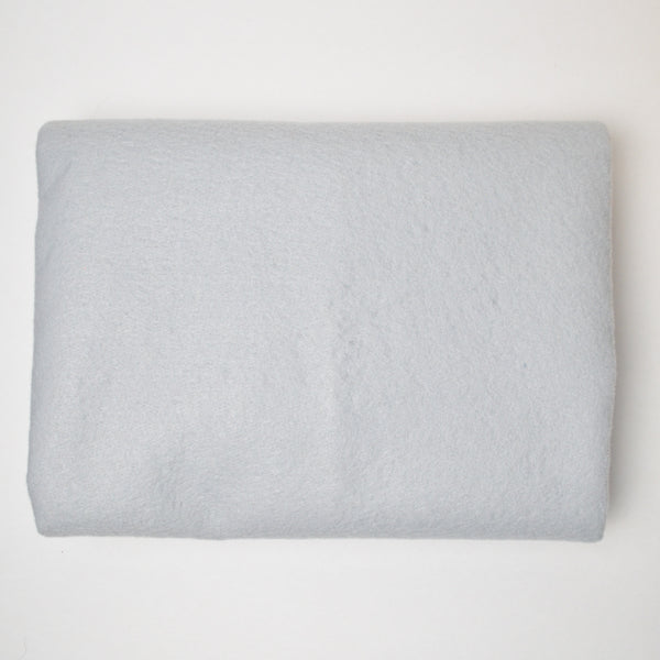 Light Gray Felt Fabric - 38" x 74"