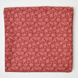 Red + Pink Rose Print Quilting Cotton Fabric - 53" x 108"