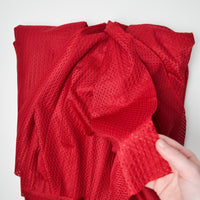Dark Red Mesh Fabric - 62" x 180"