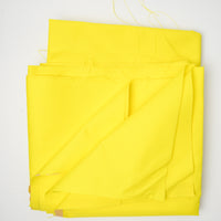 Bright Yellow Stiff Nylon Canvas Fabric - 48" x 88"