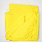 Bright Yellow Stiff Nylon Canvas Fabric - 48" x 88"