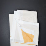 Orange-Yellow Rubberized Coating Bonded Fabric -