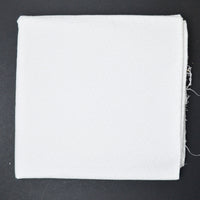 White on Cream Floral Print Quilting Weight Woven Fabric - 43" x 168"