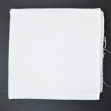 White on Cream Floral Print Quilting Weight Woven Fabric - 43" x 168"