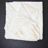 White Satin Weave Drapery Fabric - 34" x 204"