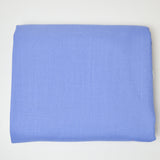 Periwinkle Synthetic Linen-Like Slub Woven Fabric - 60" x 144"