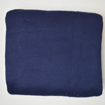 Navy Blue Thick Springy Fleece Fabric - 34" x 60"