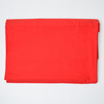 Red Quilting Weight Woven Fabric - 43" x 72"