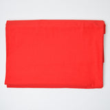 Red Quilting Weight Woven Fabric - 43" x 72"
