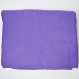 Purple Soft Flannel Woven Fabric - 84" x 103"