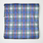 Plaid Print Mesh Fabric - 66" x 168"